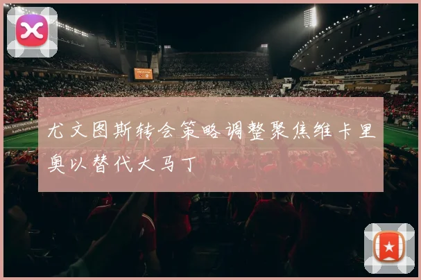 尤文图斯转会策略调整聚焦维卡里奥以替代大马丁